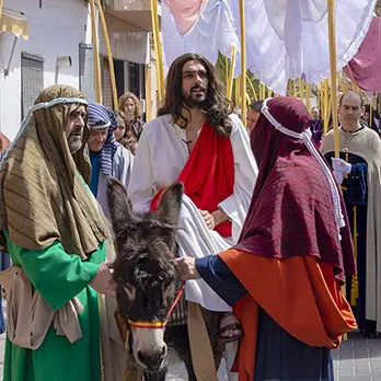 Procesión de las Palmas del Domingo de Ramos en Jumilla